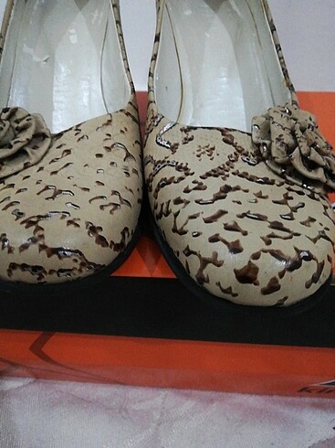36 Beden camel Renk Ofis Ayakkabı