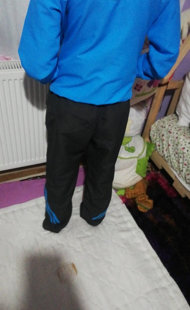 Mavi Adidas Rahat Eşofman Takımı - Görsel 3