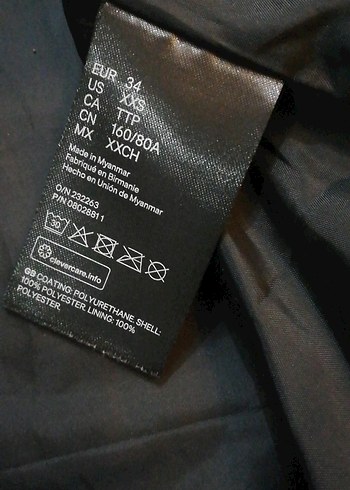 Kadın Siyah Deri ceket - Görsel 5