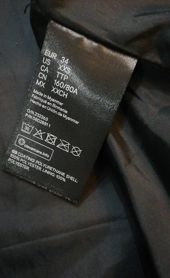 Kadın Siyah Deri ceket - Görsel 5