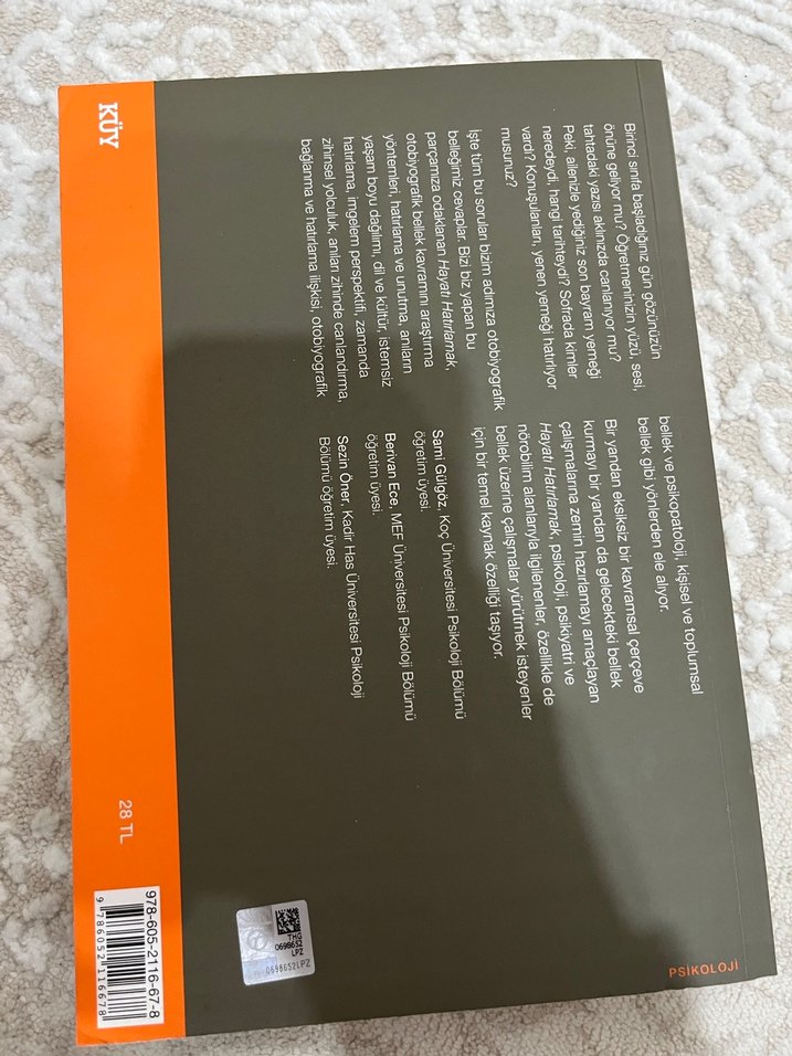 Hayatı Hatırlamak - Otobiyografik Belleğe Yaklaşımlar - Görsel 2