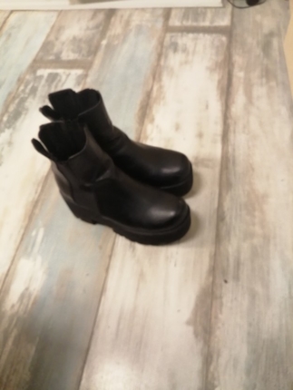 siyah platform boy
