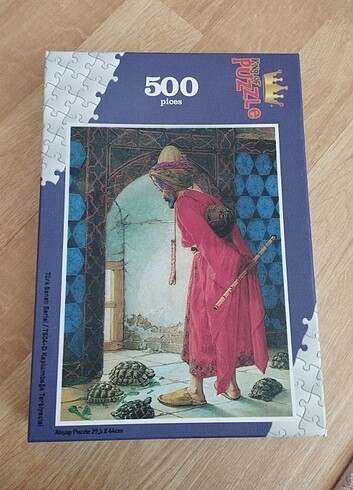 500 parça Ahşap puzzle
