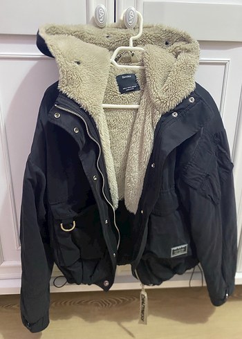 Bershka peluş mont