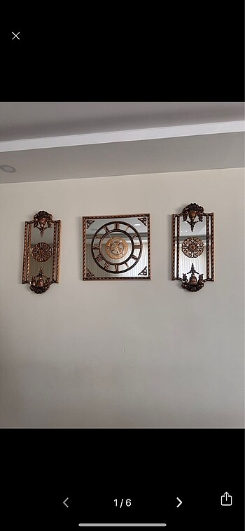 Diğer Üçlü saat set