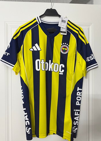 Fenerbahçe Erkek Sarı Lacivert Çizgili Forma