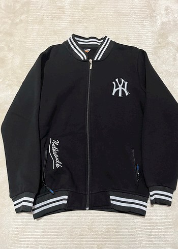 Fermuarlı Siyah Çocuk Sweatshirt