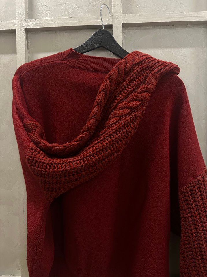 Bordo Kazak - Görsel 5