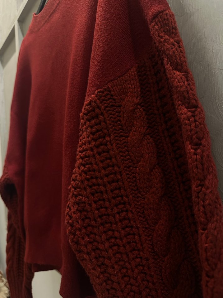 Bordo Kazak - Görsel 3