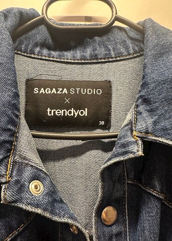 Kadın Lacivert Denim Elbise - Görsel 3