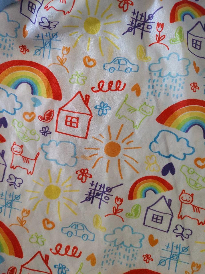 Pastel Renkli Uzun Kollu Boya Önlüğü - Görsel 2