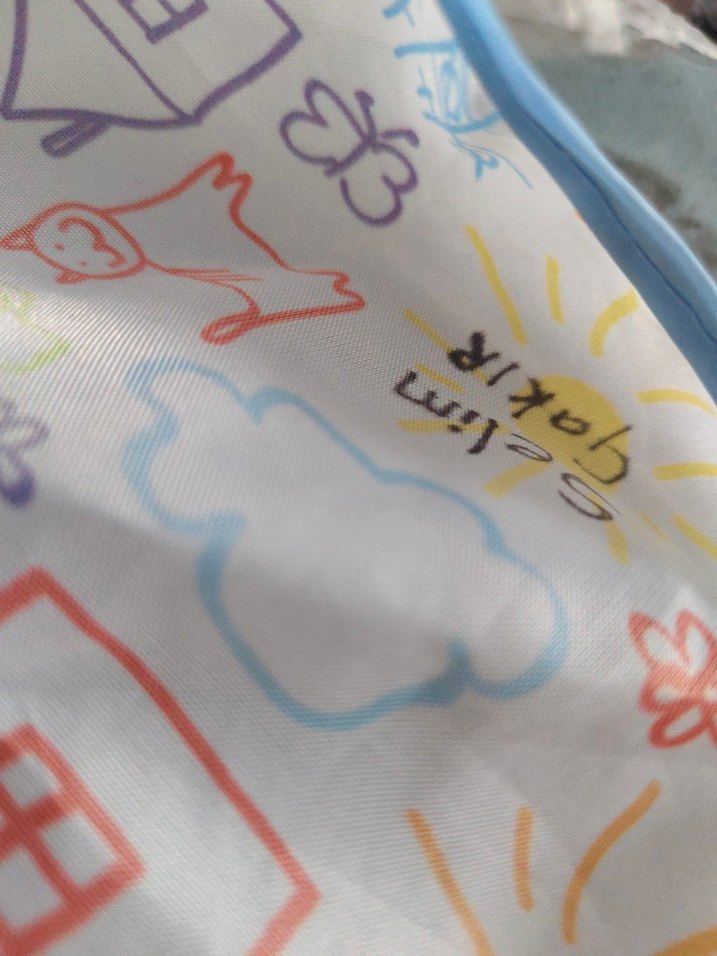 Pastel Renkli Uzun Kollu Boya Önlüğü - Görsel 3