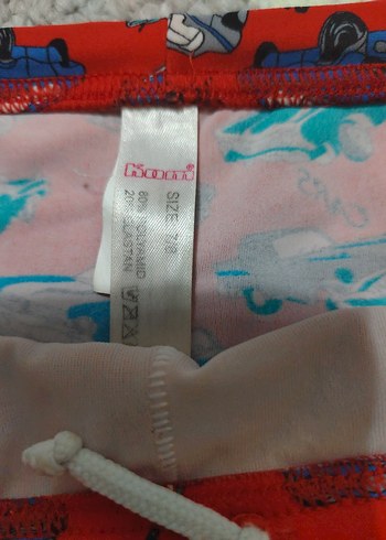 Renkli Baskılı Erkek Çocuk Mayo Şortu - Görsel 4