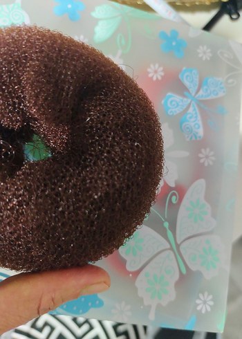 topuz tokası sünger - Görsel 2