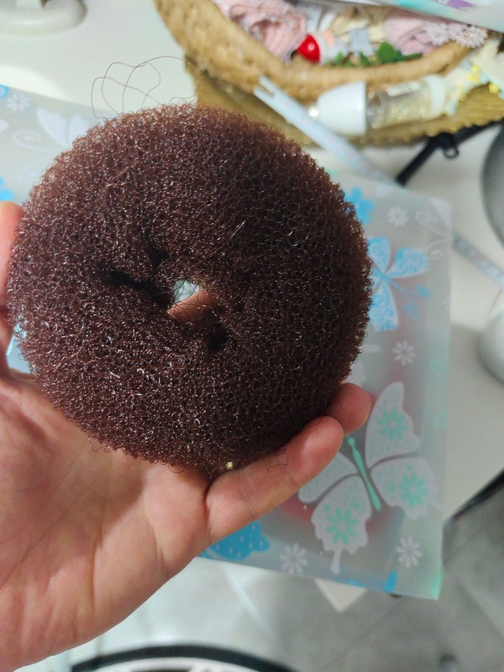 topuz tokası sünger - Görsel 3