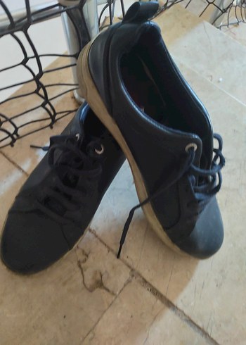 Erkek Lacivert Spor Ayakkabı Bağcıkları polo - Görsel 4