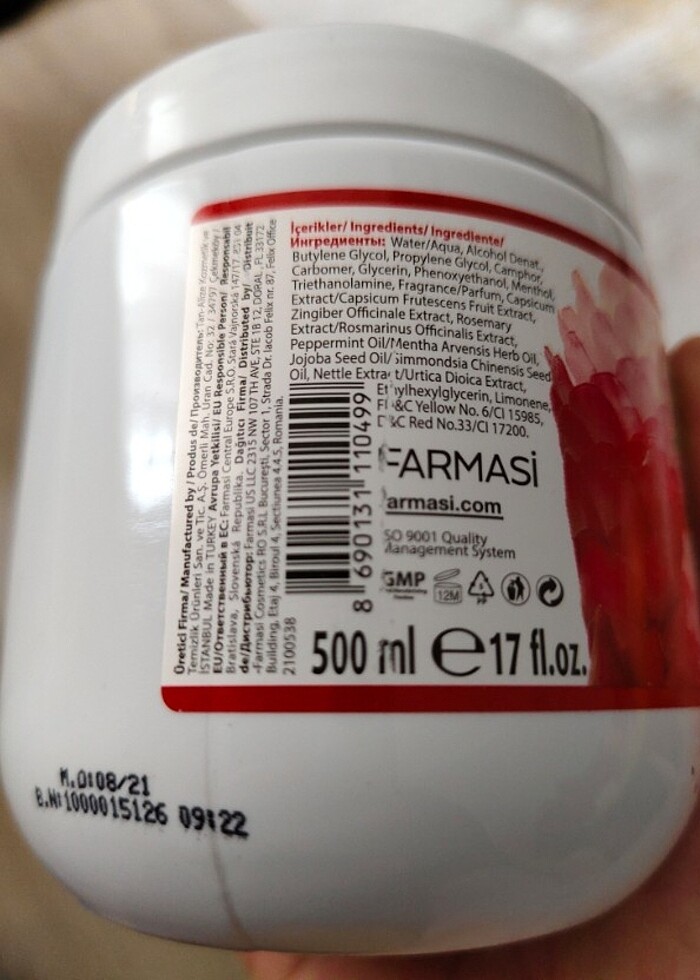 Masaj kremi  - Görsel 3