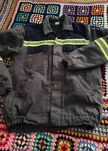 Düğmeli Erkek Gri Street Wear Ceket iş kıyafeti takım - Görsel 2