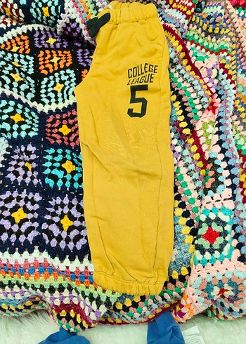 Renkli alt eşofman çocuk - Görsel 3