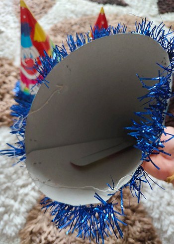 Renkli Palyaço Doğum Günü Parti Şapkası - Görsel 4