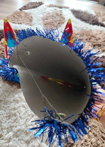 Renkli Palyaço Doğum Günü Parti Şapkası - Görsel 6