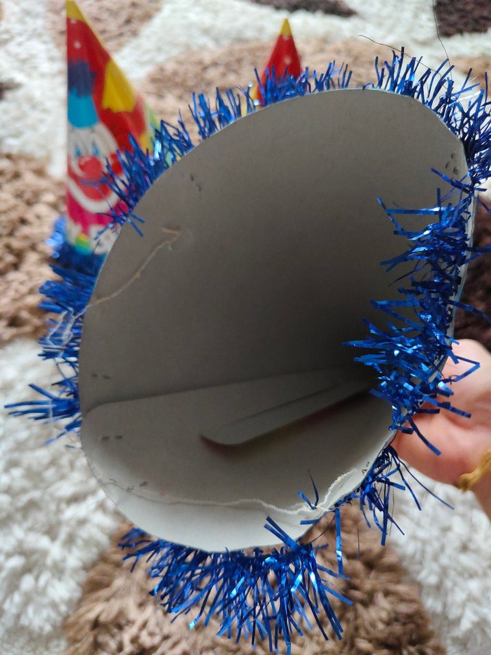 Renkli Palyaço Doğum Günü Parti Şapkası - Görsel 4