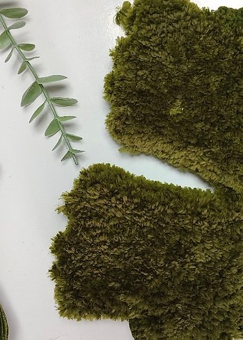 Yeşil Örgü Bohem Kadın Eldiveni - Görsel 5