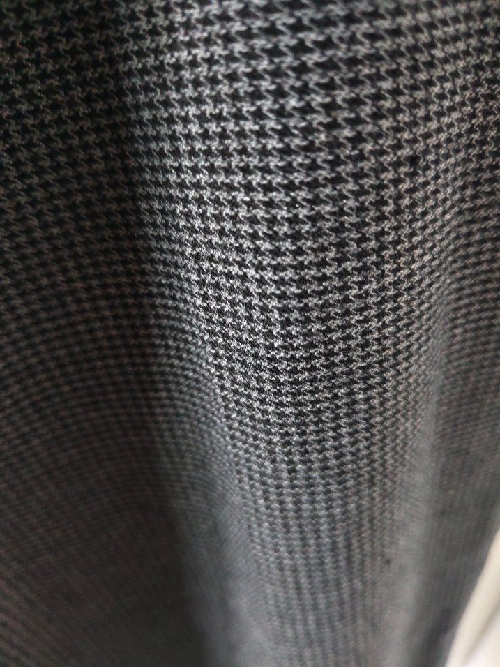 Gri Kemerli Midi Kumaş Pantolon - Görsel 5