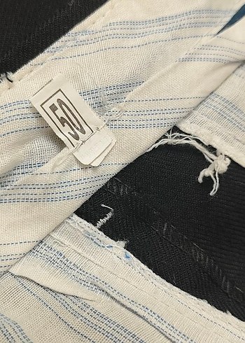 Siyah Kumaş Pantolon 2 adet büyük beden - Görsel 8