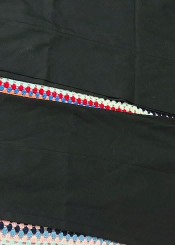 Siyah Kumaş Pantolon 2 adet büyük beden - Görsel 6