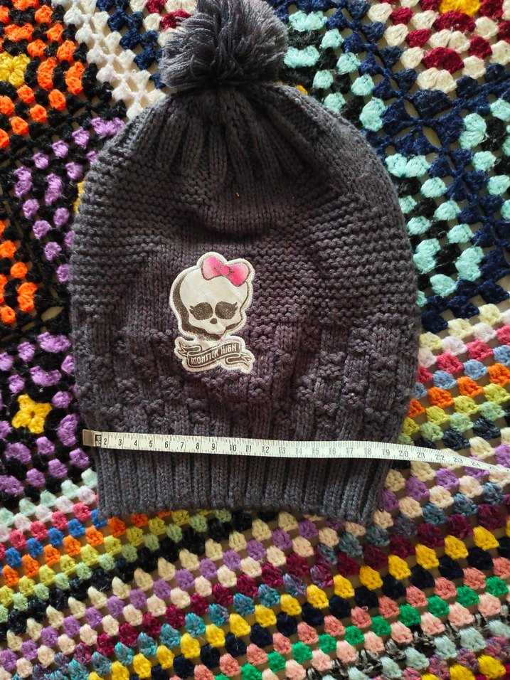 Gri Örgü Kadın Bere - Görsel 3