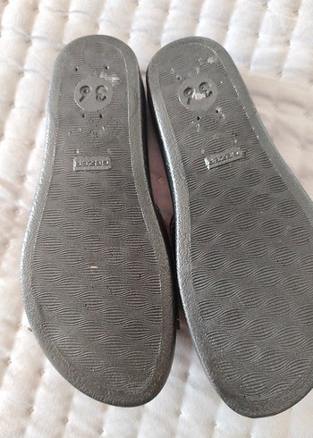 Kahverengi Tokalı Kadın Dolgu Topuk Terlik - Görsel 5