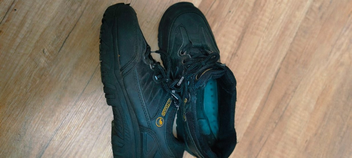 Siyah Erkek Biker Ayakkabı Bağcığı - Görsel 2