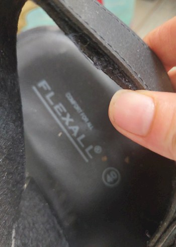 Siyah Erkek Günlük Tokalı Sandalet 40 - Görsel 2