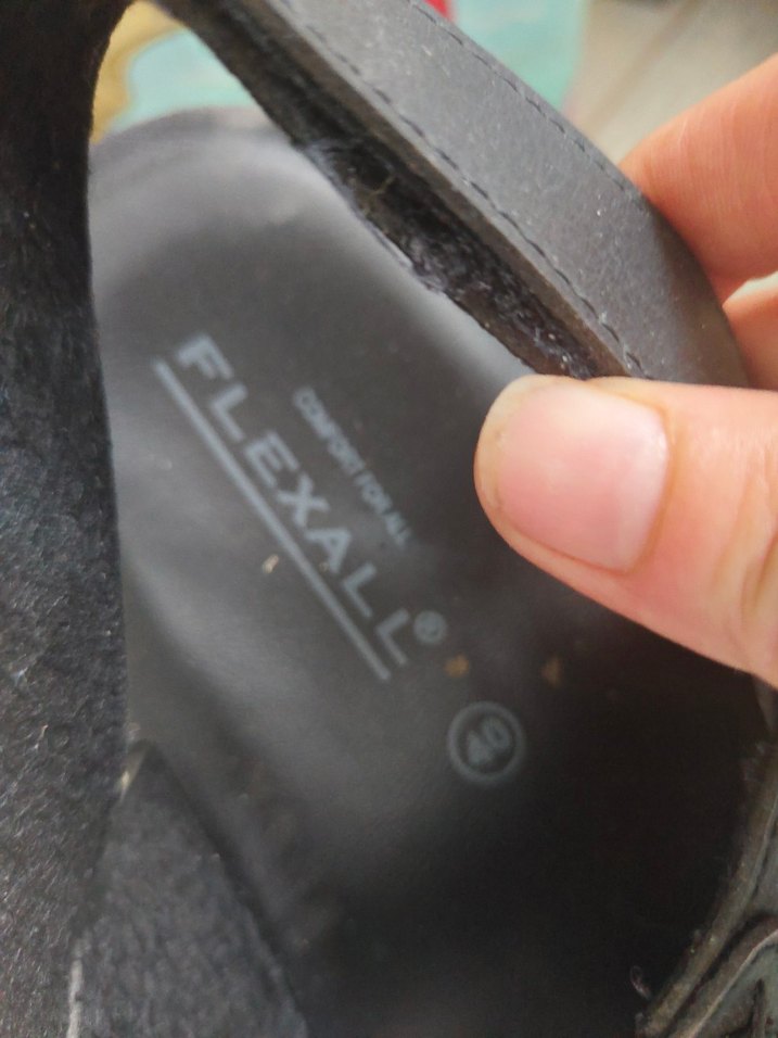 Siyah Erkek Günlük Tokalı Sandalet 40 - Görsel 2