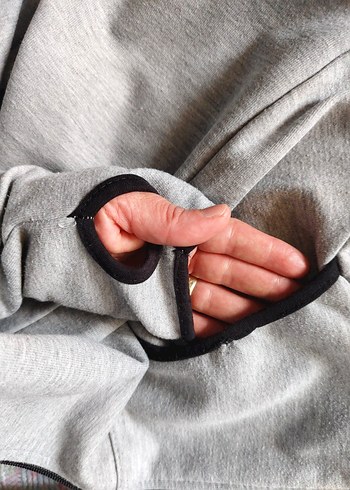 kapşonlu sweatshirt - Görsel 3