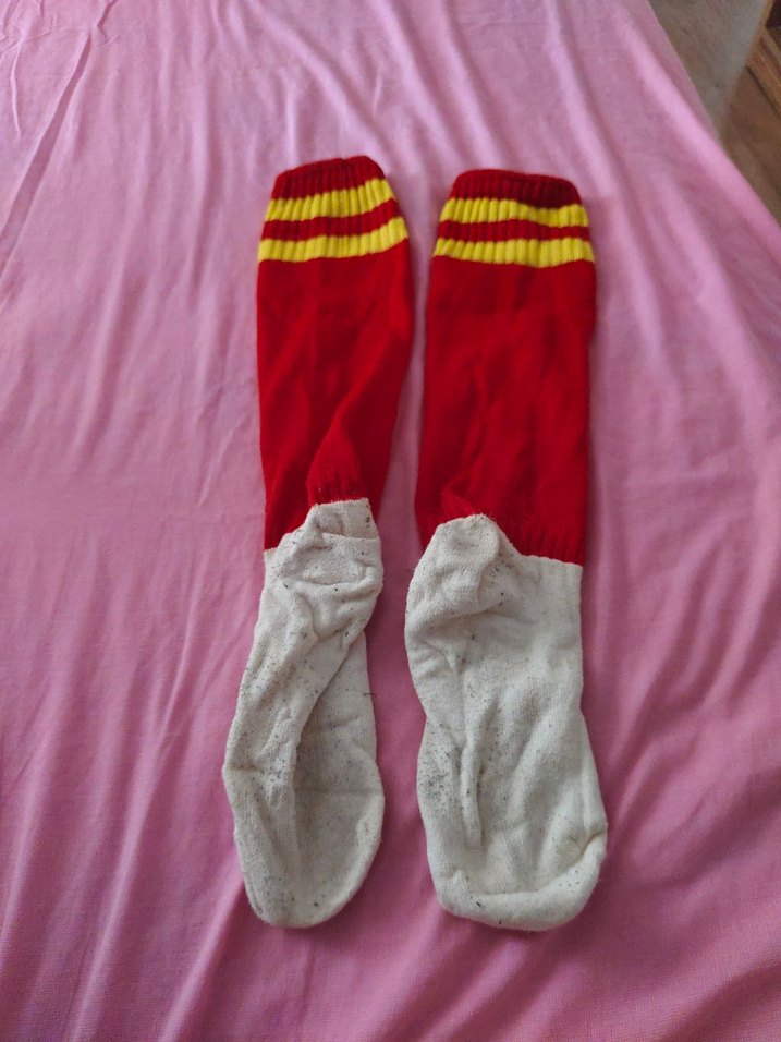 Erkek fotbol Kırmızı Çorap - Görsel 3