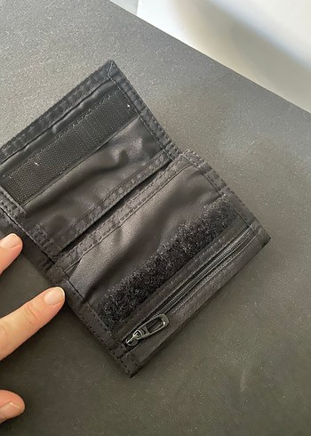 Beden Nike Siyah Kadın Cüzdanı Velcro Kapamalı