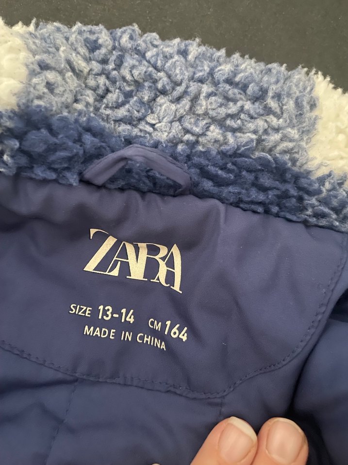 Mavi Kareli Düğmeli Ceket - Görsel 2