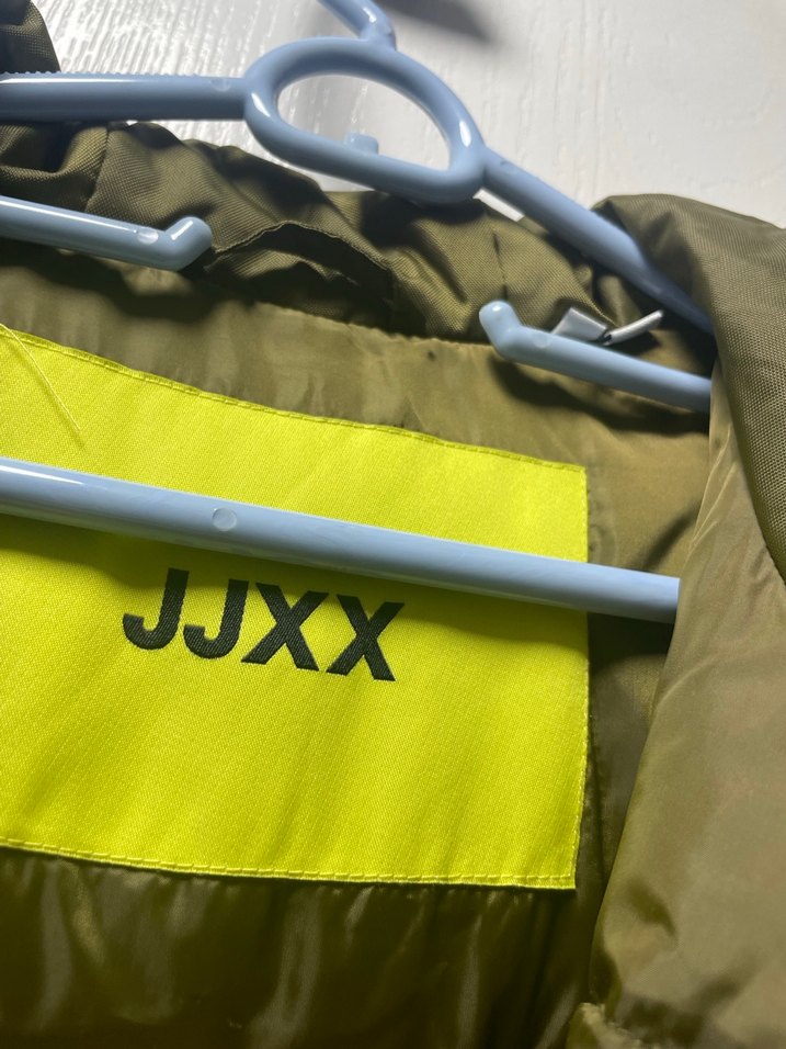 Camel yeşil Kemerli Kadın mont - Görsel 2