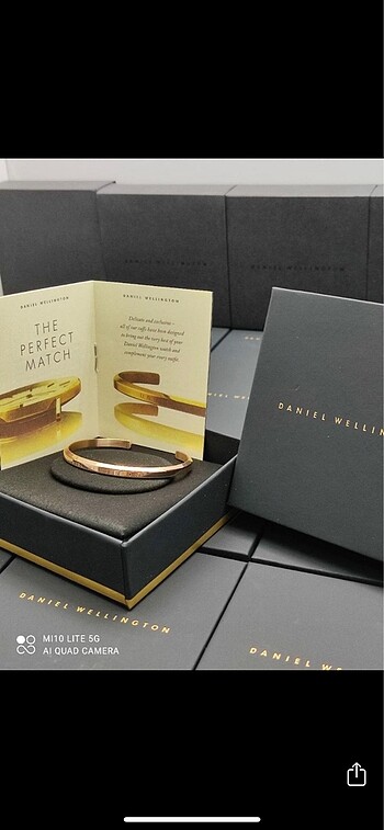 Beden altın Renk Daniel Wellington Classic bracelet S
