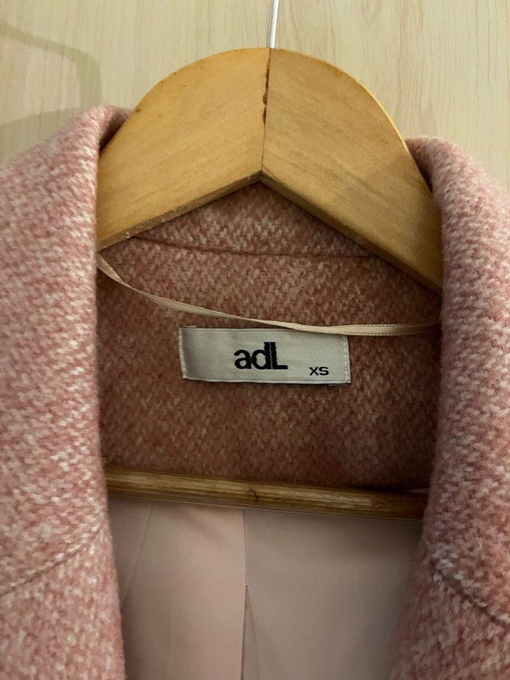 Adl Kahverengi Kuşaklı Uzun Yün Kadın Kabanı - Görsel 2