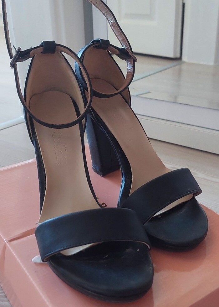 Tek bant topuklu ayakkabı  - Görsel 2