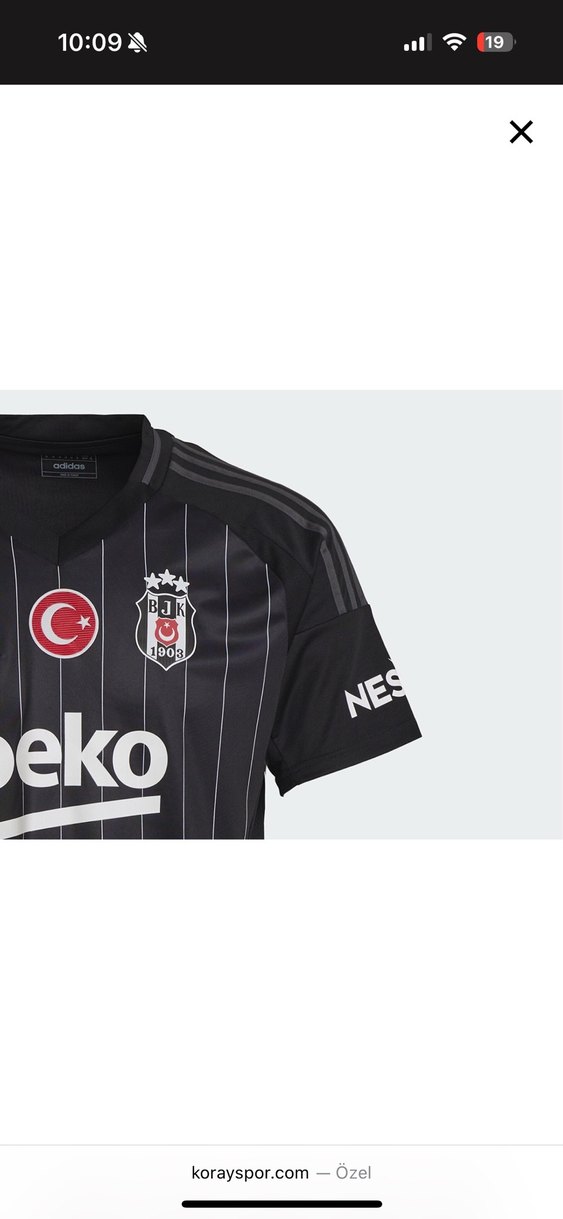 Siyah beşiktaş kadın forma - Görsel 3
