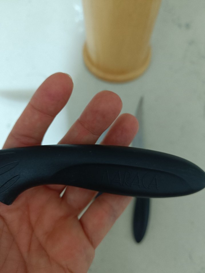 Siyah Saplı Bıçak Seti ve Ahşap Stand - Görsel 2