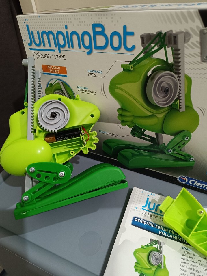 Renkli STEM JumpingBot Eğitim Oyuncağı - Görsel 3