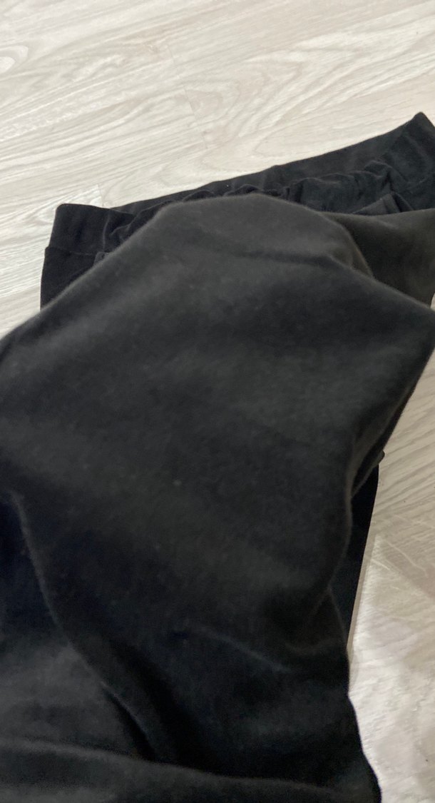 Siyah Kadın Rahat Kesim Eşofman-Pijama Altı - Görsel 3