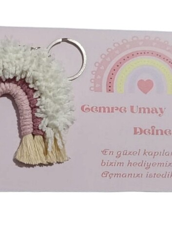 Makrome anahtarlik