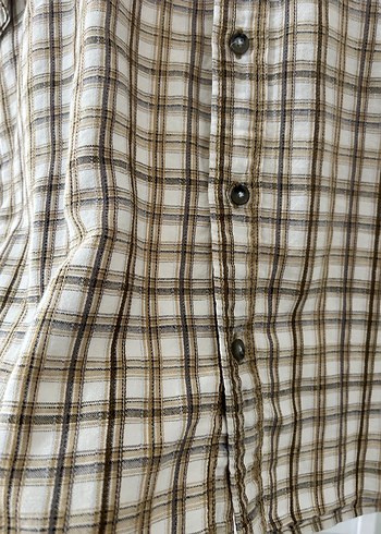 CAMEL ACTİVE Erkek Kısa Kollu Ekose Gömlek - Görsel 2