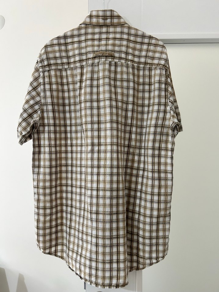 CAMEL ACTİVE Erkek Kısa Kollu Ekose  Gömlek - Görsel 4